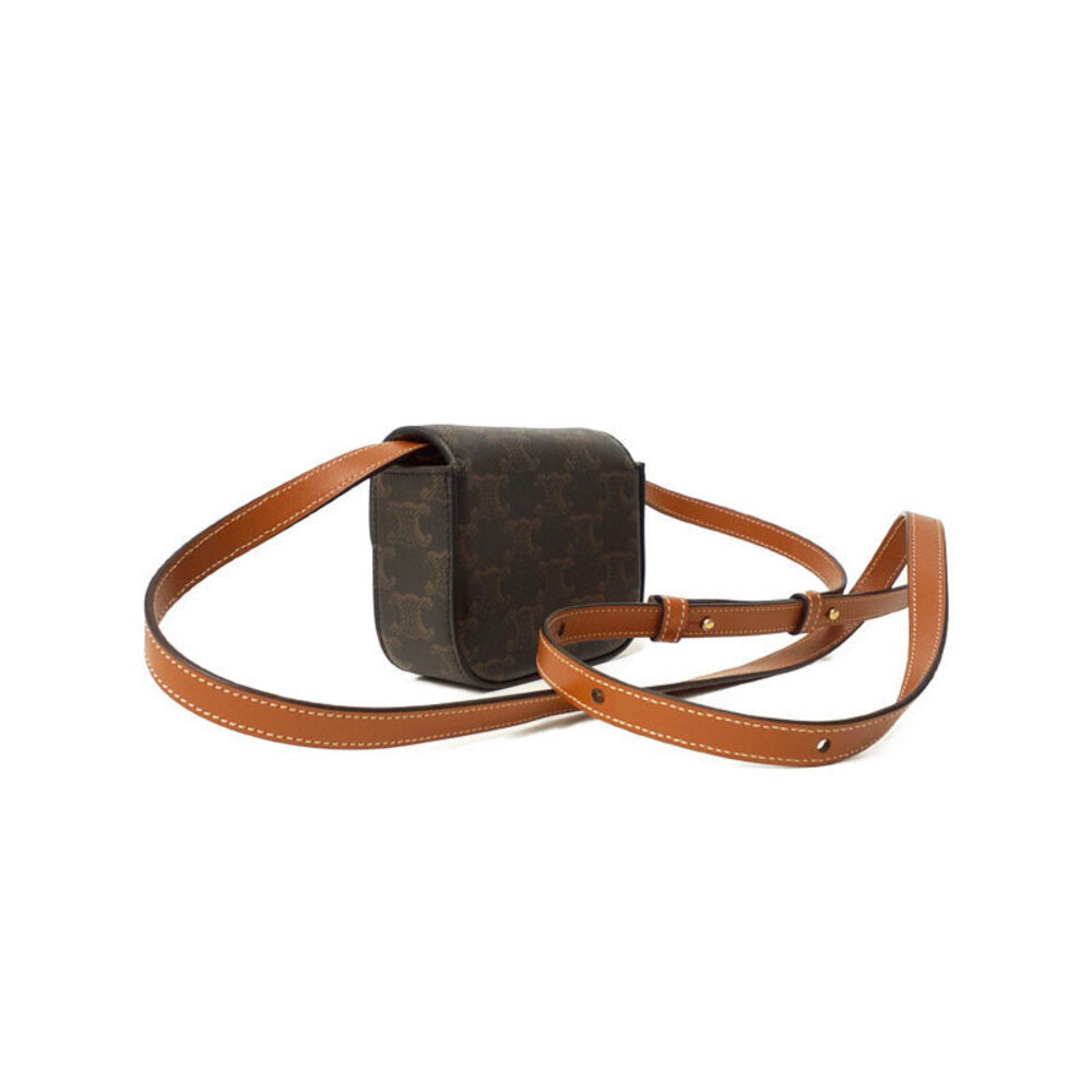 Celine Triomphe Canvas Claude Shoulder Bag - Picture 2 of 9